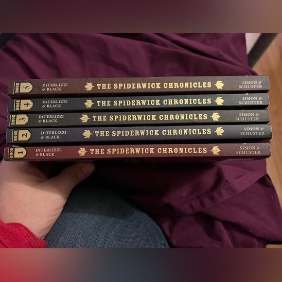 THE Spiderwick Chronicles paperback series 1-5 New without box - Picture 2 of 6